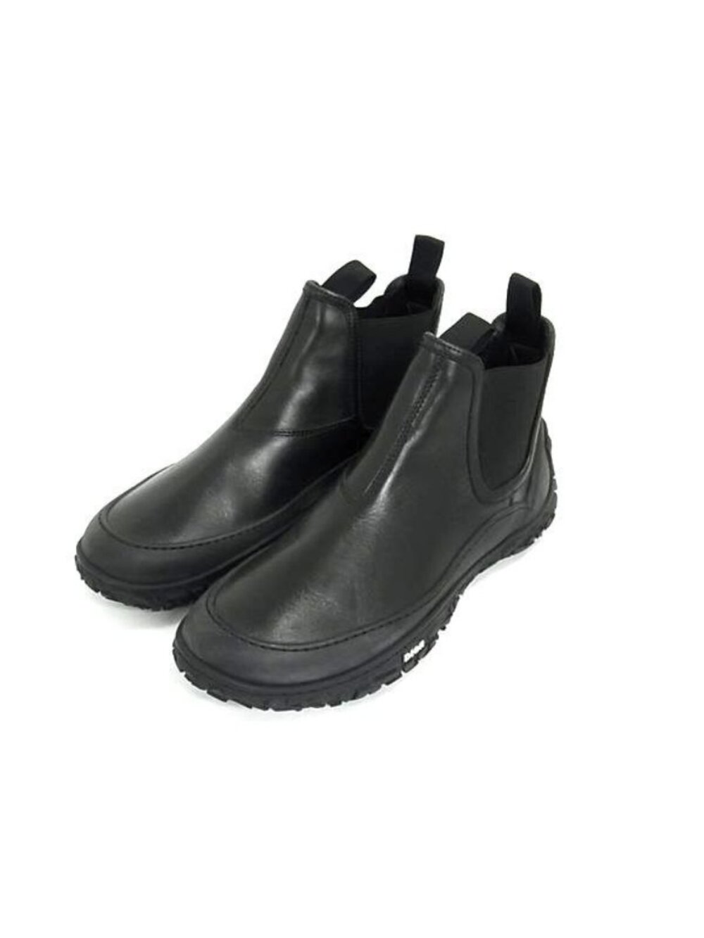 Dior Leather Chelsea Boots Shoes Black